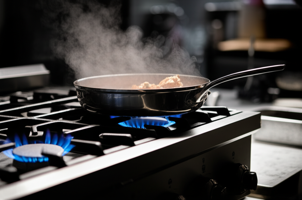 Scandinavian kitchen with Wolf appliances
