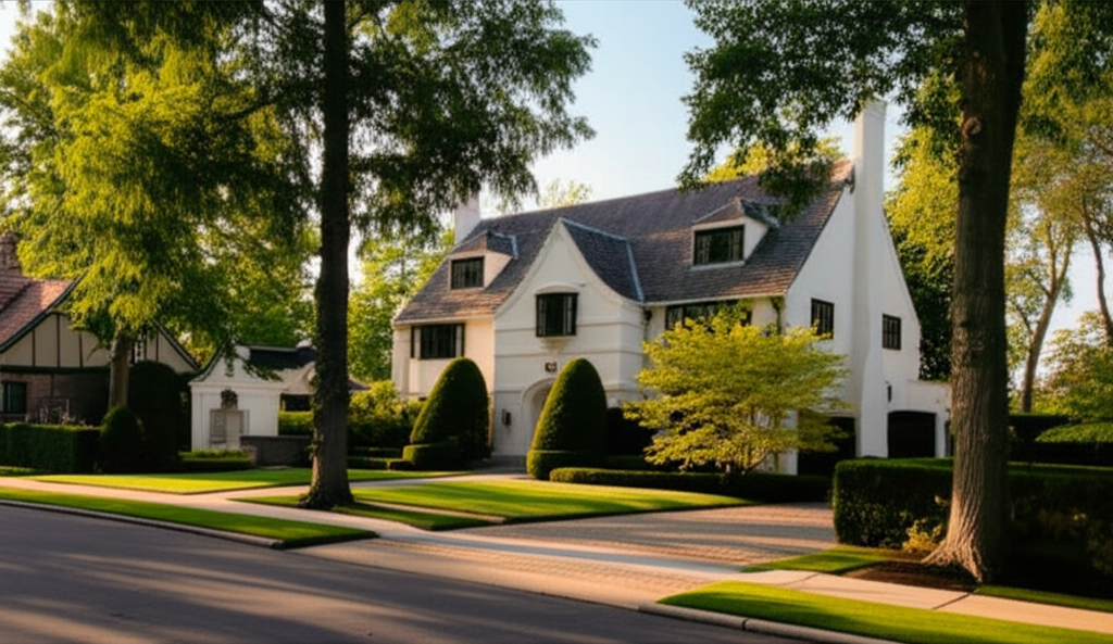 Winnetka, Illinois residential area